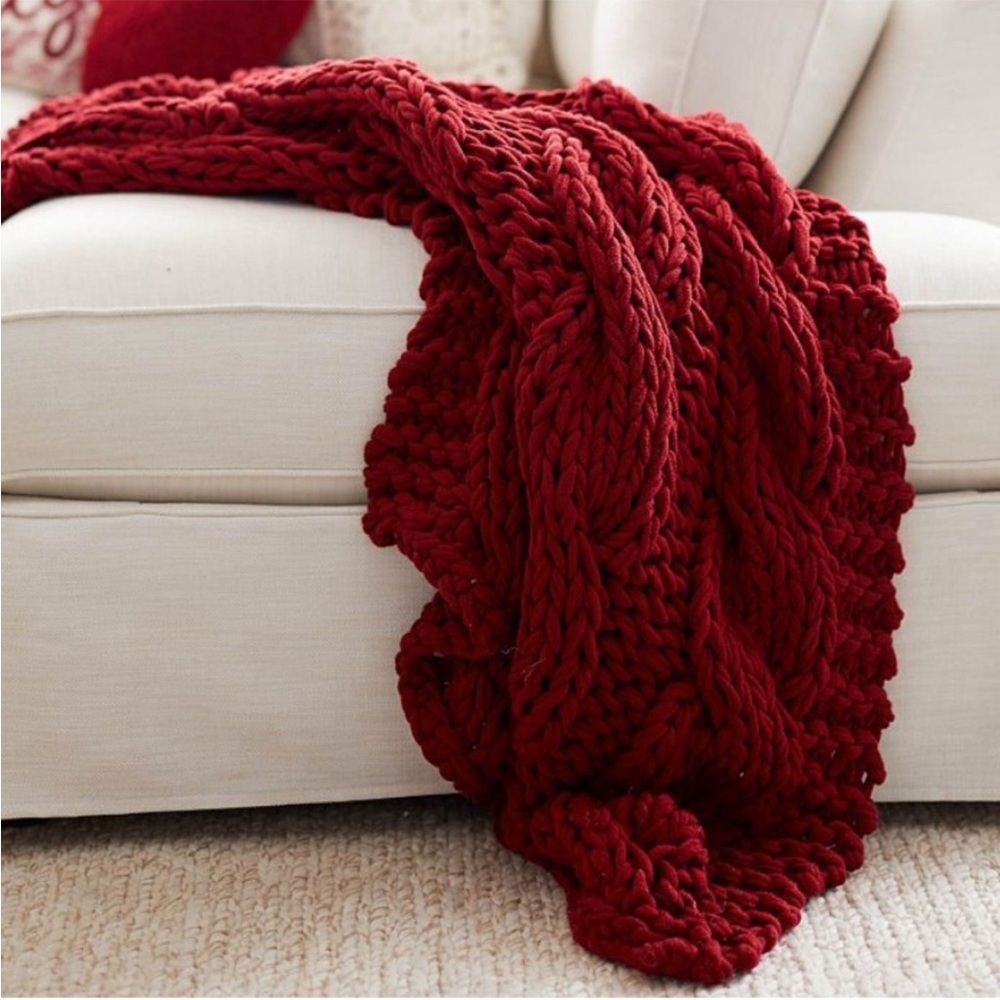 Pottery Barn Colossal Knit Throw